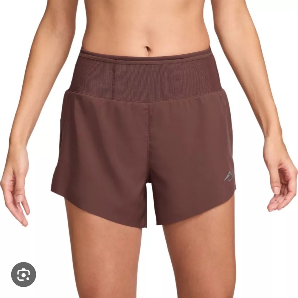 Nike Women's Athletic Shorts - Dark Brown